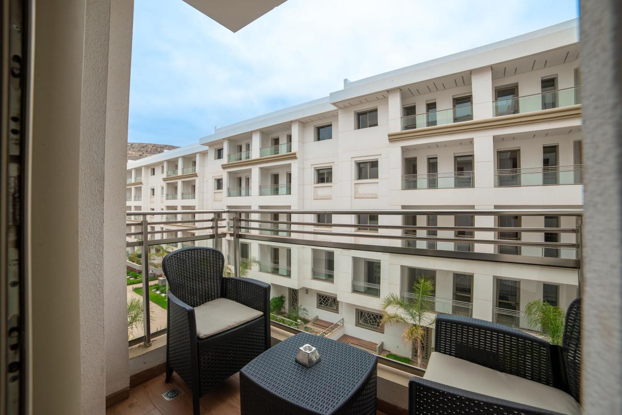 Luxury Seafront Apartment 101Sqm With Wi-Fi And Parking Agadir Zewnętrze zdjęcie
