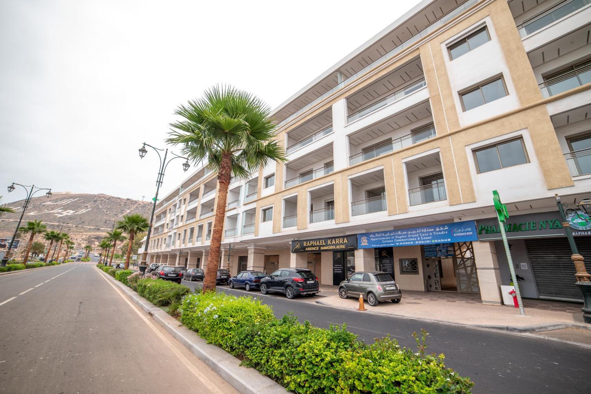 Luxury Seafront Apartment 101Sqm With Wi-Fi And Parking Agadir Zewnętrze zdjęcie